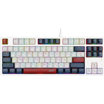 Клавиатура Acer OKW305 белый (ZL.KBDCC.01W) 