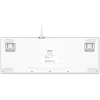  Клавиатура Acer OKW305 белый (ZL.KBDCC.01W) 