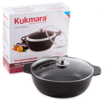  Кастрюля-жаровня Kukmara Традиция ж34а 3 л 