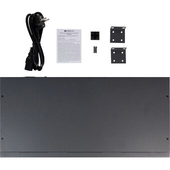  Коммутатор неуправляемый Origo OS2228P/370W OS2228P/370W/B1A (L2) 26x1Гбит/с 2SFP 24PoE+ 370W 