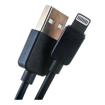  Кабель для iPhone PERFEO I4603 USB-8 PIN Lightning черный, 1м, бокс 