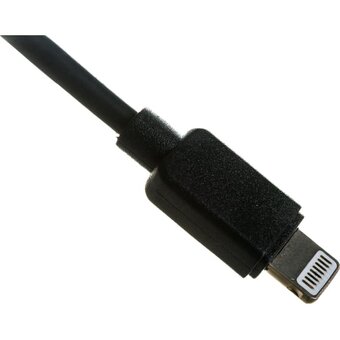  Кабель для iPhone PERFEO I4603 USB-8 PIN Lightning черный, 1м, бокс 