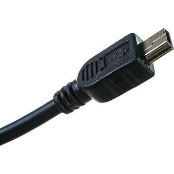  Кабель Perfeo U4304 USB2.0 A вилка - Mini USB вилка 0,5м 