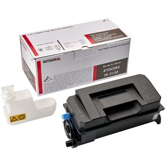  Картридж INTEGRAL TK-3130 (12100118C) для Kyocera FS-4200DN/4300DN (с бункером/чипом) 25000 к 