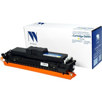  Картридж совместимый NVPrint NV-069H Yellow для Canon iSENSYS LBP673Cdw/MF750C/MF752Cdw/MF754Cdw (5500k) 