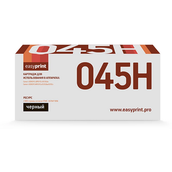  Картридж Easyprint Cartridge 045H BK (LC-045H BK) чёрный для Canon i-SENSYS LBP611Cn/613Cdw/MF631Cn/633Cdw/635Cx (2800 стр.) с чипом 