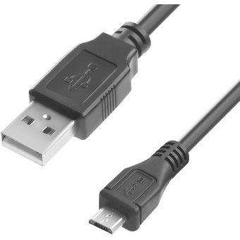  Кабель Bion BXP-CCP-mUSB2-AMBM-005, USB 2.0 -micro USB, AM-microB 5P, 0.5м, черный 