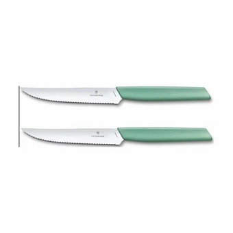  Набор ножей кухонных Victorinox Swiss Modern 6.9006.12W43B 2предм. шалфей блистер 