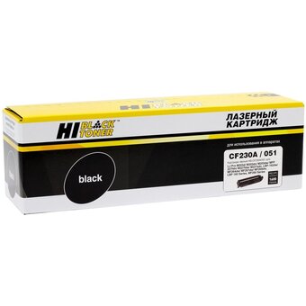  Тонер-картридж Hi-Black CF230A/051 (7970267103) для HP LJ Pro M203/MFP M227/Canon LBP162dw/MF 264dw/267dw, 1,6K 