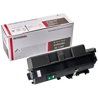  Тонер-картридж Integral TK-1160 (12100171) для Kyocera-Mita M2040dn, M2540dn, M2640idw, P2040dn, P2040dw, P2235dn, P2235dw (7 200 стр), с чипом 