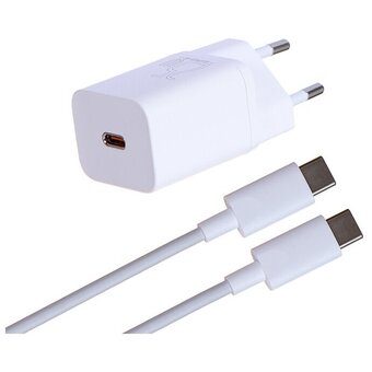  СЗУ Baseus Super Si TZCCSUP-L02 Quick Charger 1C 25W EU Sets White 