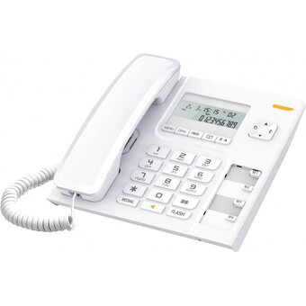  Телефон проводной Alcatel T56 белый (ATL1414738) 