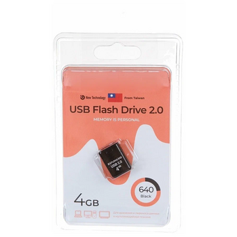  USB-флешка EXPLOYD EX-4GB-640-Black 