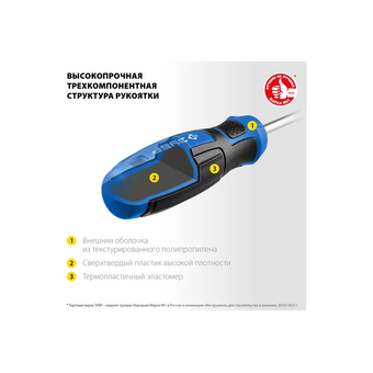  Отвертка Зубр Профессионал 25029 