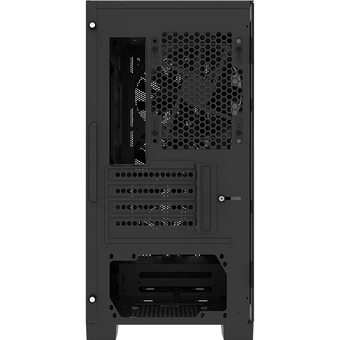  Корпус Montech Air 100 ARGB Black (AIR100AB) / mATX / 4x120mm ARGB fans hub 