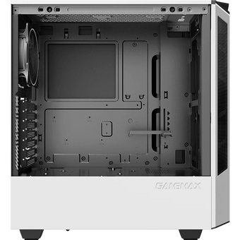  Корпус GameMax T801 Paladin White без БП (Midi Tower, ATX, Белый, Зак.стекло, USB 3.0) 