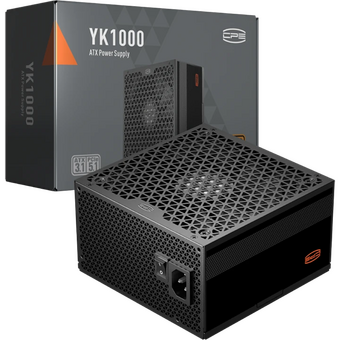  Блок питания PcCooler P5-YK1000-B1H 1000W 80+ Bronze (ATX, 3.1, , Non-modular, 1x24(20+4)pin 550mm, 2xCPU 8(4+4)pin 650mm, 2xPCIe*2 8(6+2)pin 500+1 