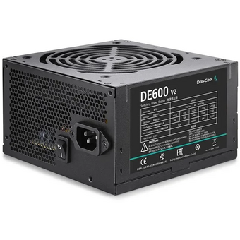  Блок питания Deepcool DE600 V2 Game Storm (DP-DE600-WGEU-RU) 450W (ATX, 80 Plus White APFC 120mm fan 4xSATA RTL) 