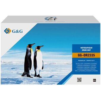  Блок фотобарабана G&G GG-DR2335 для L2500/2520/2540/HL2300/2340/2360/MFC2700 Brother ч/б:12000стр. 