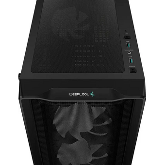  Корпус Deepcool CC560 MESH V2 черный (R-CC560-BKAMA4-G-2) без БП ATX 8x120mm 5x140mm 1xUSB2.0 audio bott PSU 