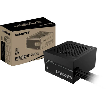  Блок питания Gigabyte GP-P650SS (28200-P65SB-1EUR) ATX 650W 80+ silver (20+4pin) APFC 120mm fan 5xSATA RTL 