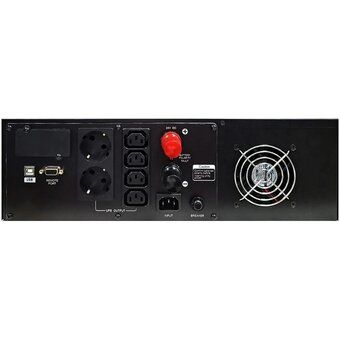  ИБП Powercom Infinity INF-1500AP RM (3U) 1050Вт 1500ВА черный 