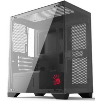  Корпус BLOODY BD-CC105 (BD-CC105-BK) mATX, Midi-Tower, без БП, черный 