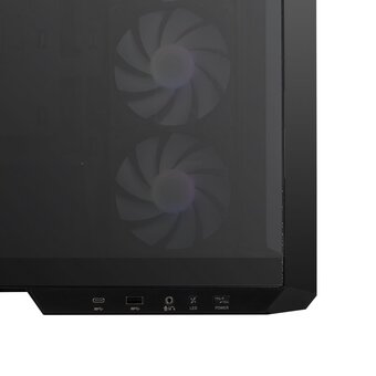  Корпус MSI Mag Pano M100R PZ (306-7G24R25-HH9) MiniTower (MATX, USB 3.2 Gen 1, USB Type-C, 4x120mm ARGB Fan, TG) 