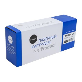  Картридж NetProduct N-W1106AL-NC (N-W1106AL) для HP Laser 107a/107r//MFP135a/135r/135w/137, 5K (без чипа) 