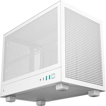  Корпус Deepcool CH160 Mesh WH без БП, белый, Mini-ITX 