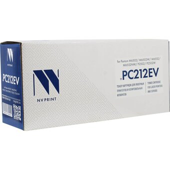  Картридж NV Print NV-PC212EV (NV-PC212EV) совместимый для Pantum M6502/M6502W/M6552/M6552NW/P2502/P2502W (1600k) 