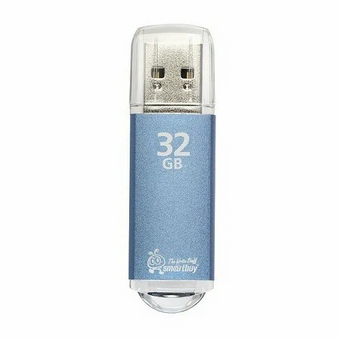  USB-флешка Smartbuy 32GB V-Cut Blue Snake Edition (SB32GBVCBSN) 