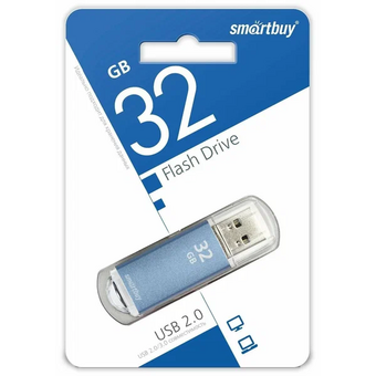  USB-флешка Smartbuy 32GB V-Cut Blue Snake Edition (SB32GBVCBSN) 