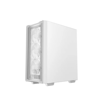  Корпус Deepcool CC560 Mesh V2 WH без БП, боковое окно (закаленное стекло), 3x120мм ARGB LED вентилятор спереди и 1x120мм ARGB LED вентилятор сзади 