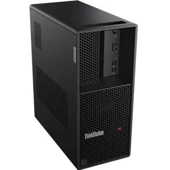  ПК Lenovo ThinkStation P3t (30GUSGUM00) Intel Core i7 13700, DDR5 16ГБ, 512ГБ(SSD), NVIDIA T400 - 4 ГБ, CR, Windows 11 Professional, черный 