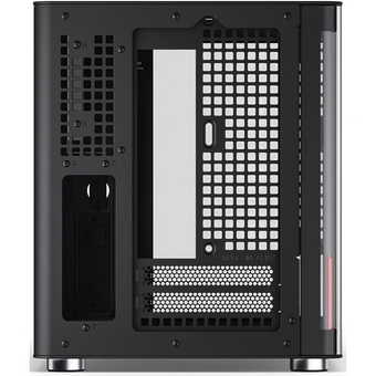  Корпус JONSBO TK-0 Black без БП, боковая панель из зак. стекла (панорама), mini-ITX, SFX, черный 
