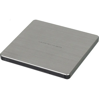  Оптический привод LG GP60NS60.AUAE12S DVD-RW ext. Silver Slim Ret. USB2.0 