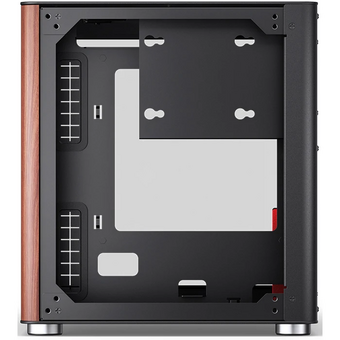  Корпус JONSBO TK-0 Black без БП, боковая панель из зак. стекла (панорама), mini-ITX, SFX, черный 