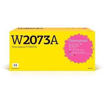  Картридж T2 W2073A (TC-HW2073A) пурпурный для HP Color Laser 150a/150nw/MFP 178nw/MFP 179fnw (700 стр.) с чипом 