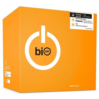  Картридж Bion BCR-KX-FAT472A7 (BCR-KX-FAT472A7-NC) Черный для PANASONIC KX MB2123/2128/2178/2158/2110/2120/2130/2170 (2'000 стр.), без чипа 