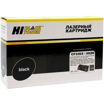  Картридж Hi-Black CF226X/052H (22013629) для HP LJ Pro M402/M426/LBP-212dw/214dw, 9,2K 