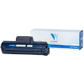  Тонер-картридж NV Print W1106A (NV-W1106ANC) для HP 107a/107w/135w/135a/ (1000k) (без чипа) (без гарантии) 