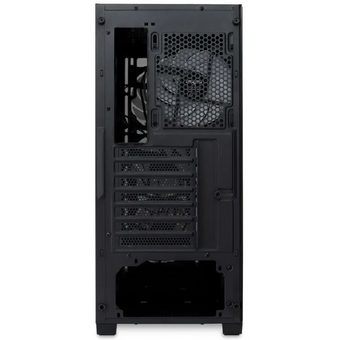  Корпус HSPD M521 (M521-TGBK-ARGB), Mesh Mid Tower, Black, slide TG, 0.45 SPCC, 4x120mm ARGB ATX 