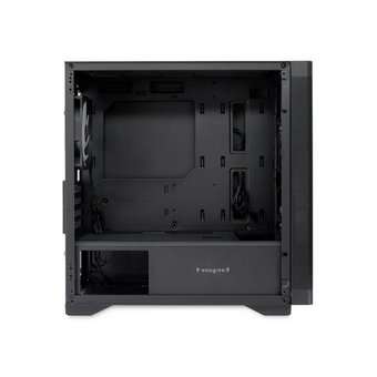  Корпус HSPD M320 (M320-TGBK-ARGB), Mesh Mini-tower, Black, slide TG, 0.45 SPCC, 2x140mm ARGB+1x120mm ARGB mATX 