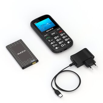  Мобильный телефон MAXVI B201 Black 