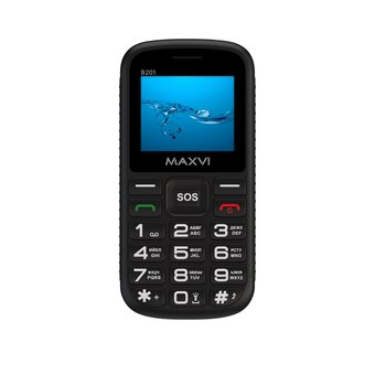  Мобильный телефон MAXVI B201 Black 