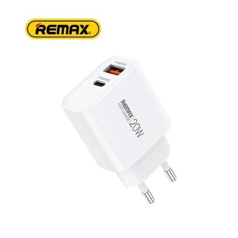  СЗУ REMAX RP-U120 Kiddy Series 20W A+C Fast Charger белый 
