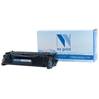  Картридж NV Print NV-CF280A/CE505A/719L для принтеров HP LJ Pro 400 M401D Pro, M425 Pro,400 M425DW Pro,P2035/ P2035n/ P2055/ Canon LBP-6300dn/ 