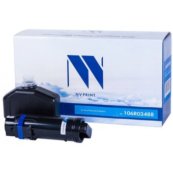  Картридж NV Print 106R03488 (NV-106R03488Bk) черный для Xerox Phaser 6510N/WorkCentre 6515 (5500стр.) 