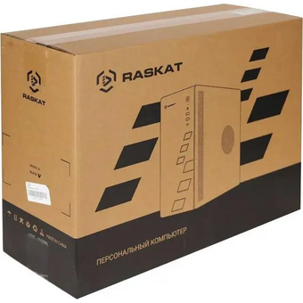  ПК Raskat Standart 500 (Standart500128057) Intel Core i5 12400, RAM 16Gb, SSD NVMe 480Gb, no OS, kb+ms, black 